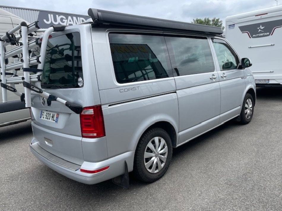 camping car VOLKSWAGEN CALIFORNIA COAST 150 CV BOITE DSG 7 modèle 2019