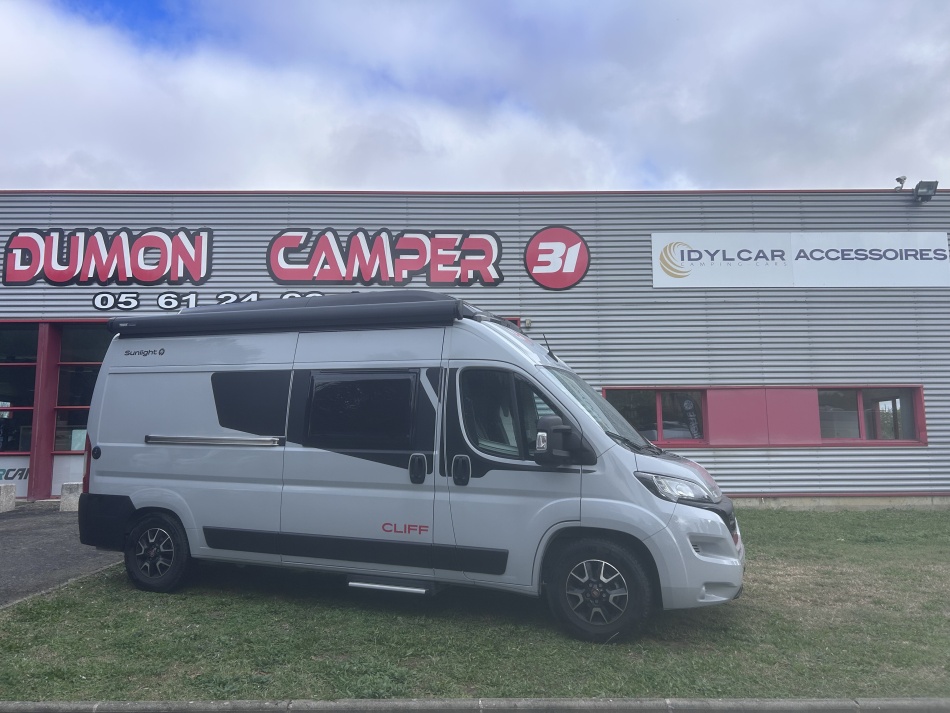 camping car SUNLIGHT CLIFF 600 RT TOIT RELEVABLE AVENTURE EDITION modèle 2024