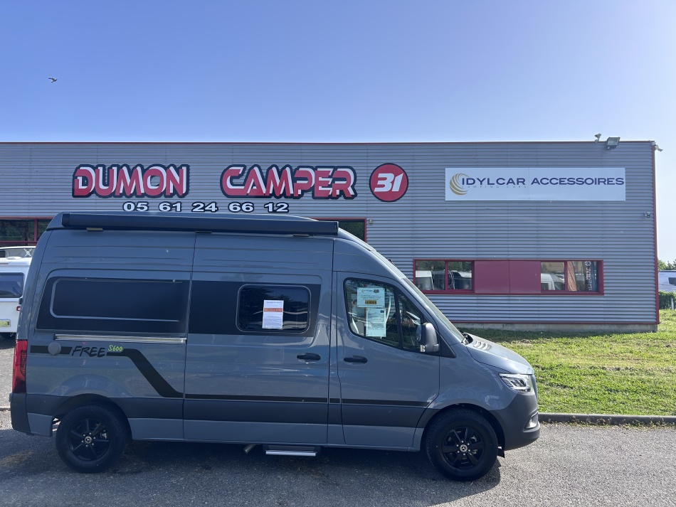 camping car HYMER FREE 600 S CAMPUS EDITION mod&egrave;le 2025
