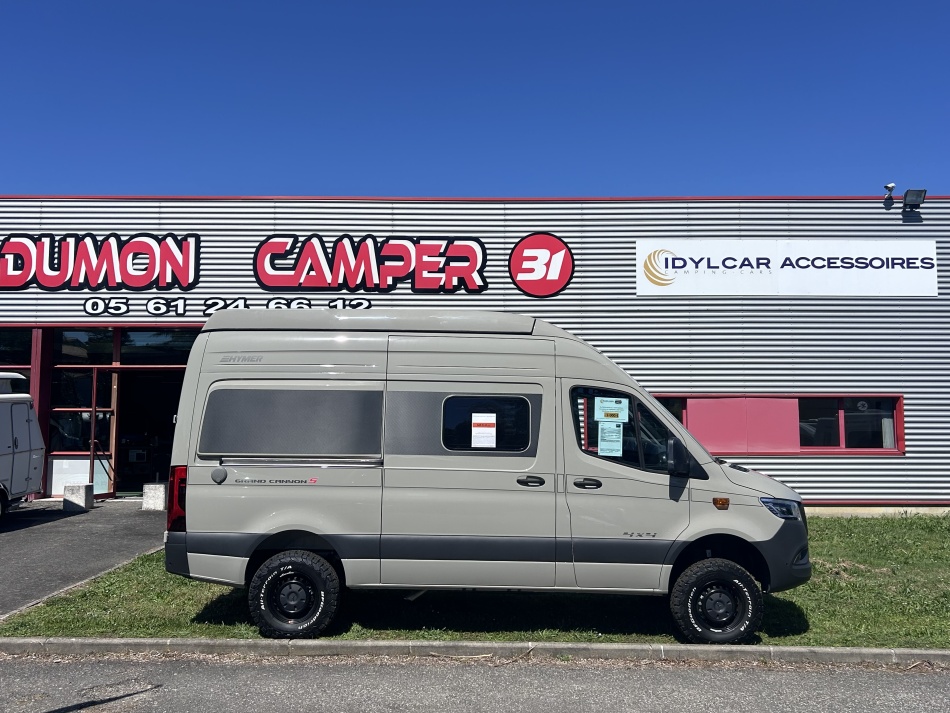 camping car HYMER GRAND CANYON 600 S 4X4 BOITE AUTOMATIQUE mod&egrave;le 2025
