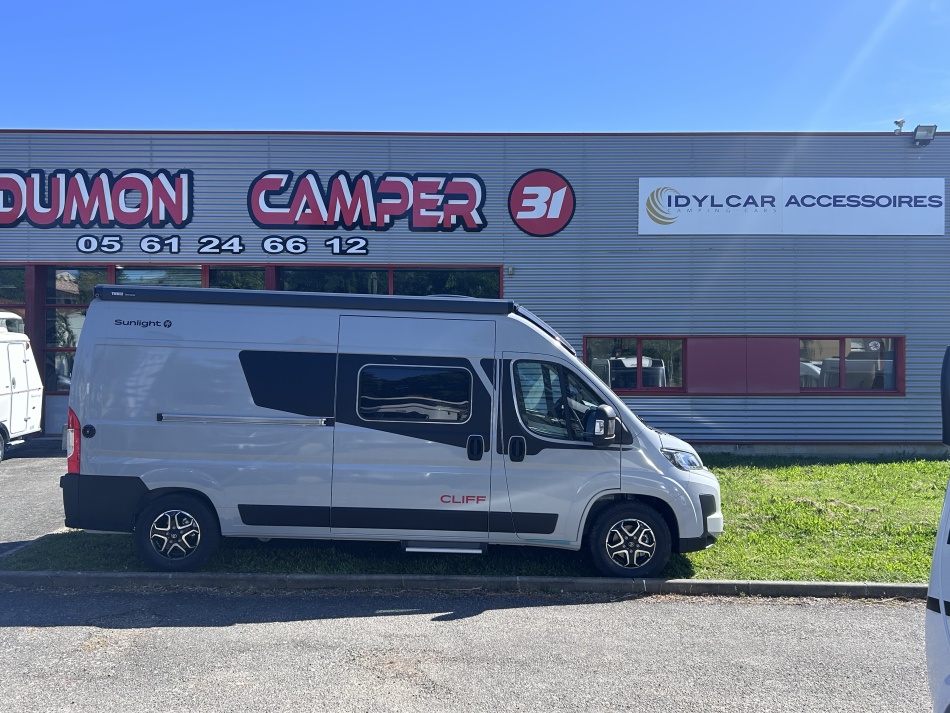 camping car SUNLIGHT CLIFF 600 X mod&egrave;le 2026