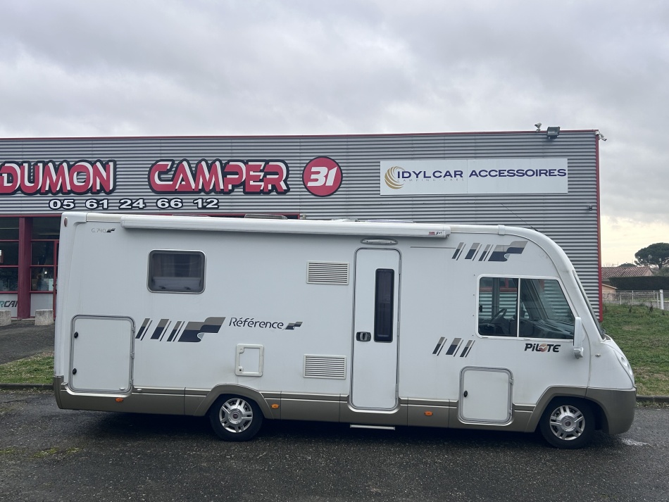 camping car PILOTE G740 REFERENCE mod&egrave;le 2010