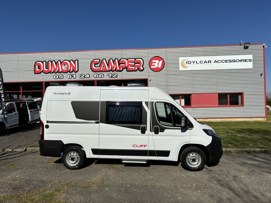 camping car SUNLIGHT CLIFF 540 mod&egrave;le 2026