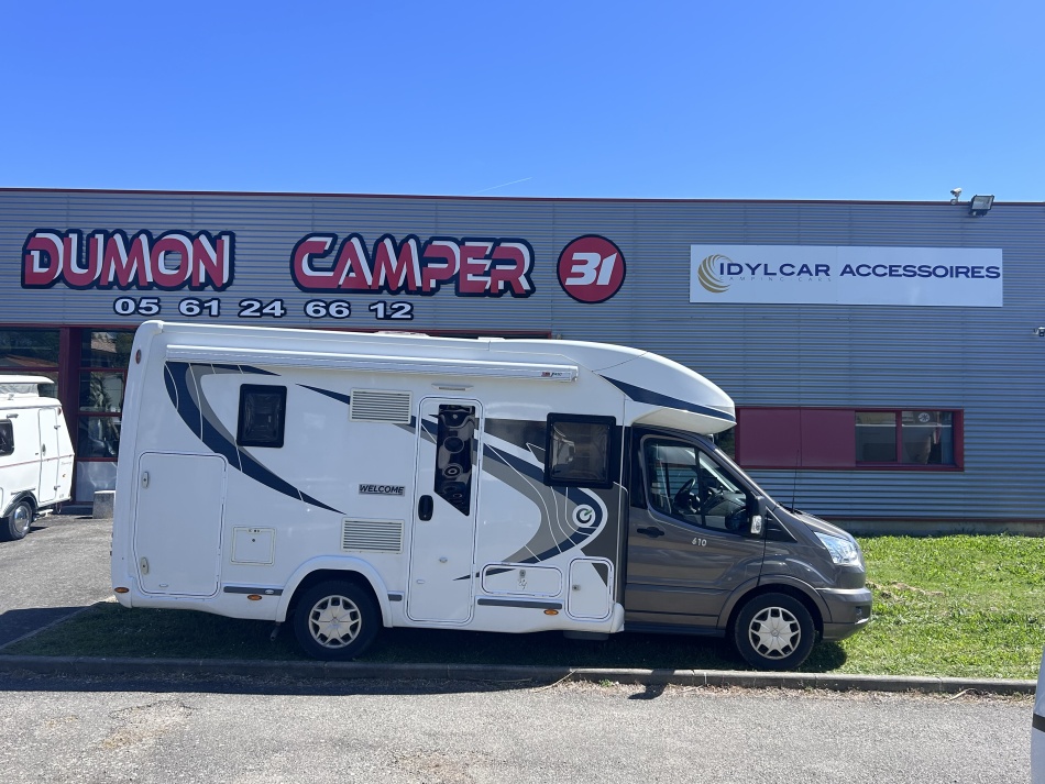 camping car CHAUSSON WELCOME 610 mod&egrave;le 2016
