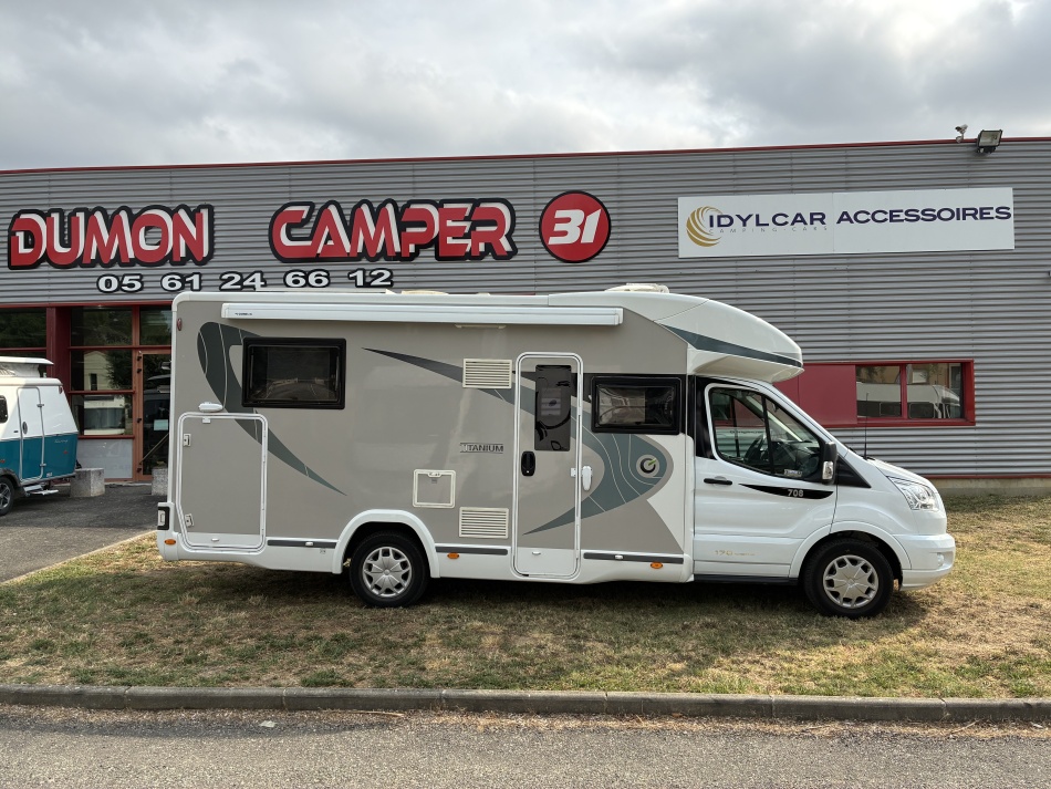 camping car CHAUSSON CHAUSSON TITANIUM mod&egrave;le 2019